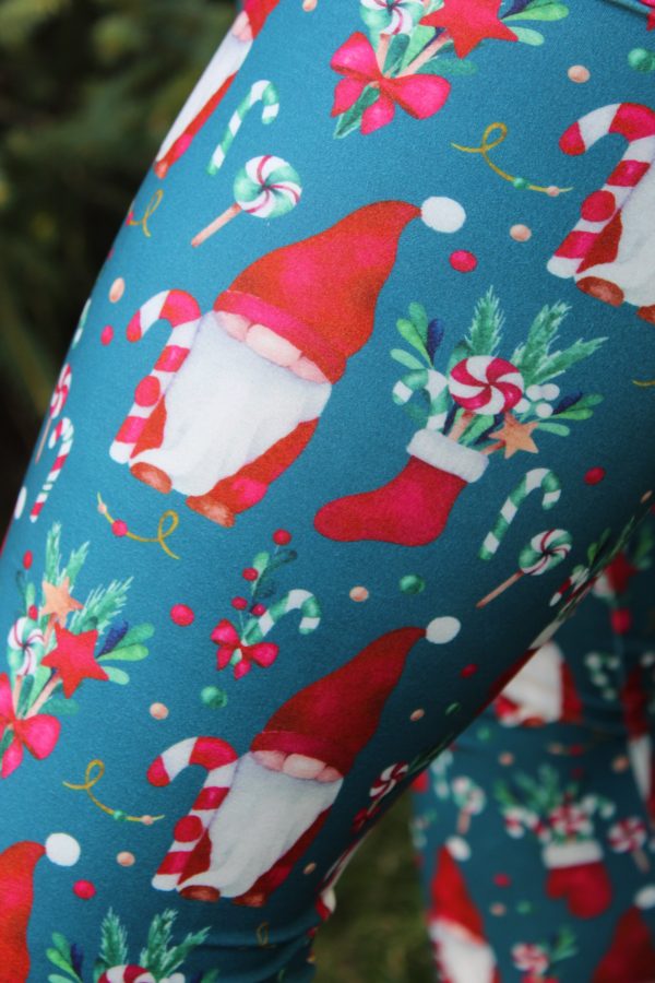 I ll Be Gnome for Christmas - Women s One Size Leggings Fashion