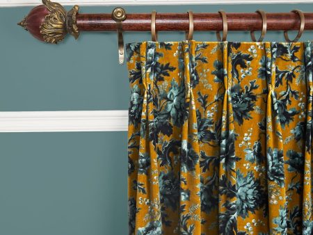 OPIA Velvet Curtain - Bronze Sale