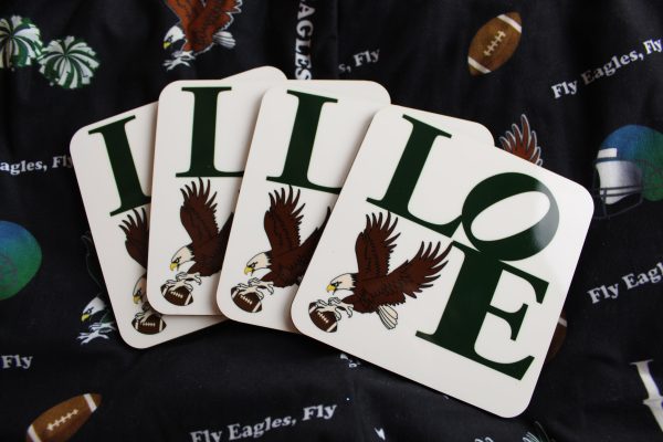 Eagles Love Coaster Set For Cheap