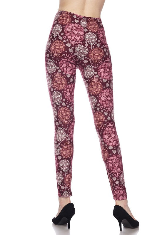 Holiday Wishes - Women s One Size Leggings Discount