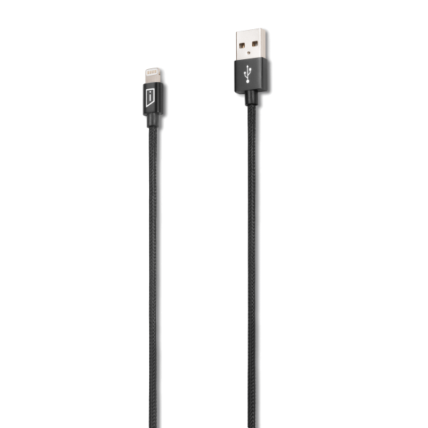 iStore Lightning Charge 4ft (1.2m) Braided Cable (Black)* Hot on Sale