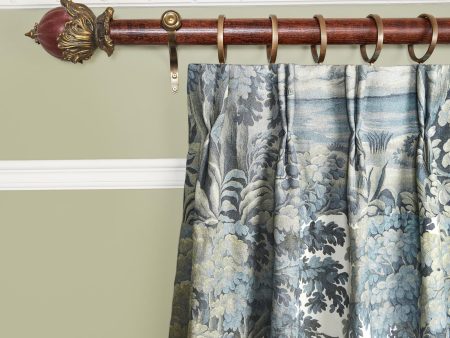 PLANTASIA Cotton Linen Curtain - Sage For Discount