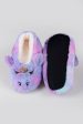 Fuzzy Unicorn Rainbow Dyed Slippers Supply