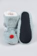 Furry Reindeer Slipper Booties for Women Discount