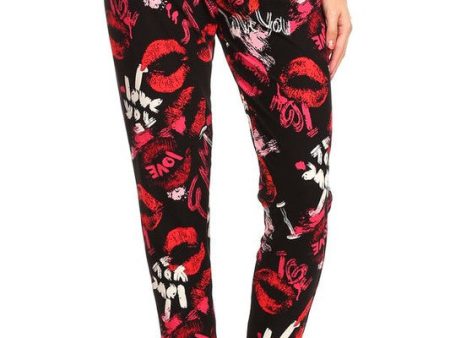 Love You Bunches - Women s Jogger Pajama Bottom Cheap