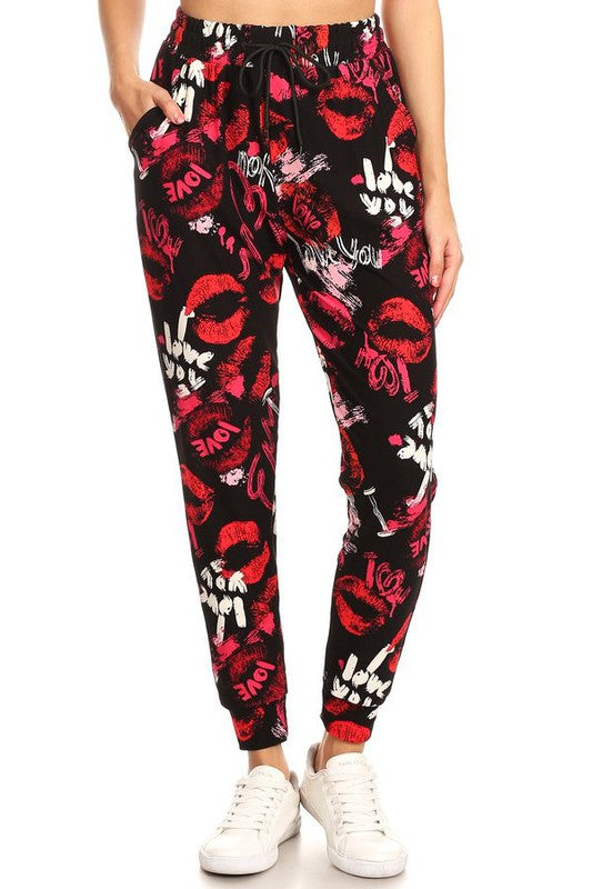 Love You Bunches - Women s Jogger Pajama Bottom Cheap