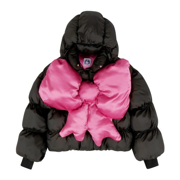 Bow Tie Puffer Coat For Sale