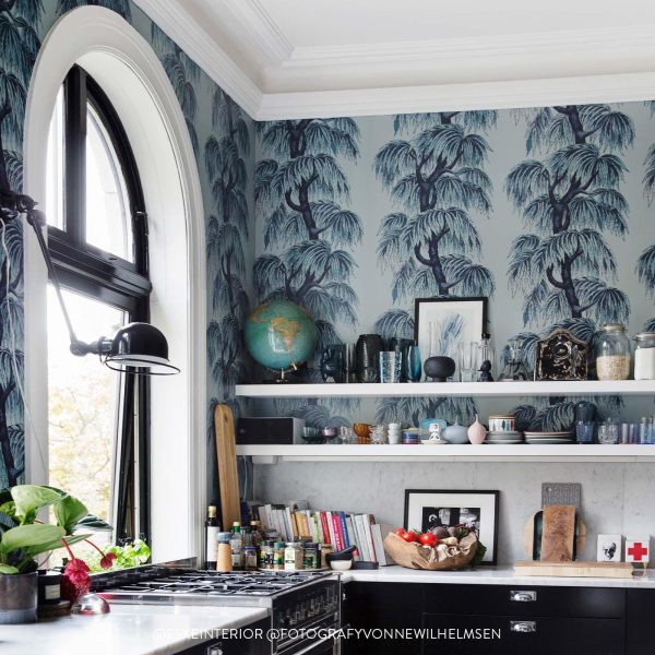 BABYLON Wallpaper Celestial Blue Sale