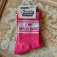 i heart t sweet {youth} crew sock Online