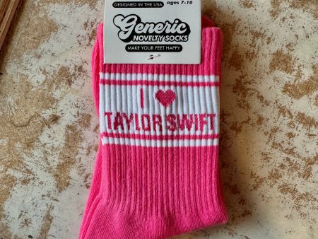 i heart t sweet {youth} crew sock Online