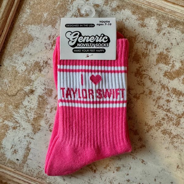 i heart t sweet {youth} crew sock Online