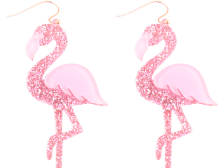 Flamingo Dangle Earrings Online Hot Sale