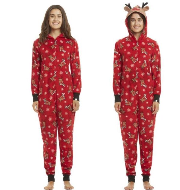 Rudolph Reindeer Pajama - Women s & Mens Unisex Supply