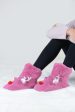 Furry Reindeer Slipper Booties for Women Discount