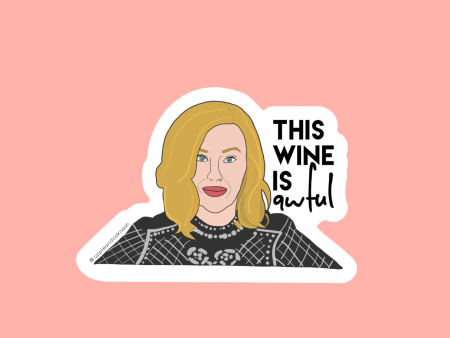 moira this wine is awful sticker Online now