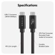 HyperDrive® Next USB4 Type-C Performance Cable (1.2M 4Ft) - Black on Sale