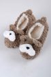 Furry Dog Faux Sherpa Slippers For Sale