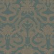 ANACONDA Traditional Wallpaper  - Eucalyptus Sample For Discount