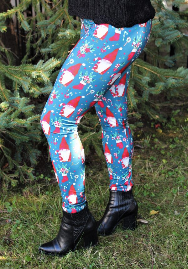 I ll Be Gnome for Christmas - Women s One Size Leggings Fashion