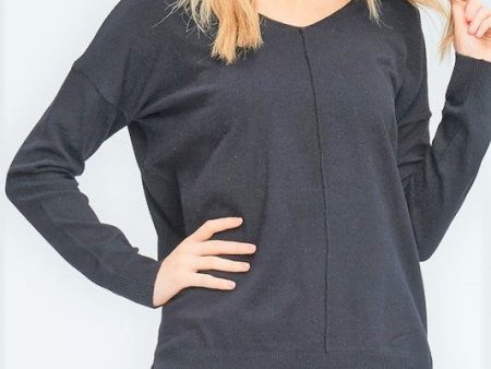 The Marnie - Women s Lightweight Plus Size Sweater in Charcoal For Sale