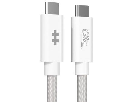 HyperDrive® Next USB4 Type-C Performance Cable (1.2M 4Ft) - White Fashion