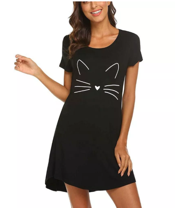 Cat Face - Women s Sleep Top Online now