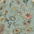 FLORA FANTASIA Wallpaper - Sky Blue on Sale