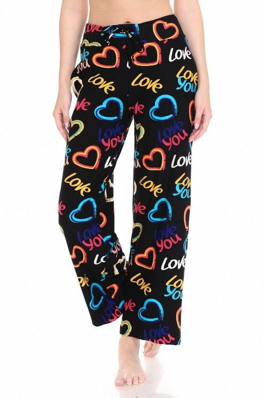 Steal My Heart - Women s Pajama Lounge Pant Fashion