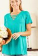 The Angie - Women s Top in Mint Hot on Sale