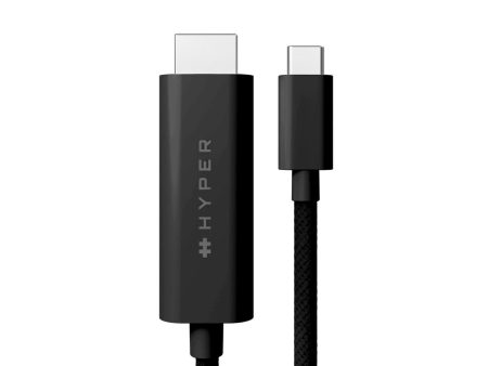 HyperDrive USB-C to HDMI 4K60Hz Cable - Black Online Sale