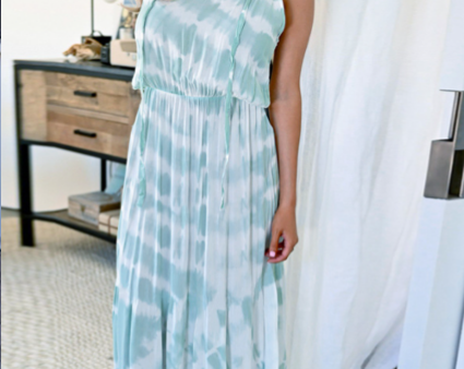 The Contessa - Women s Dress in Mint Green Online now