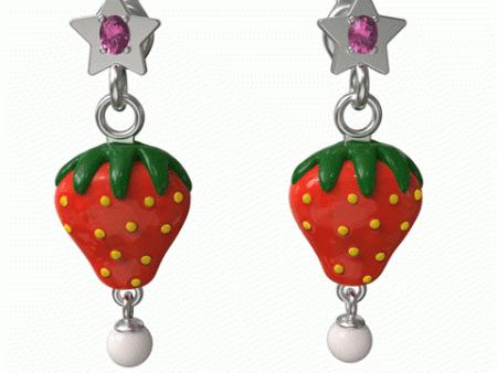 Strawberry Dangles Sale