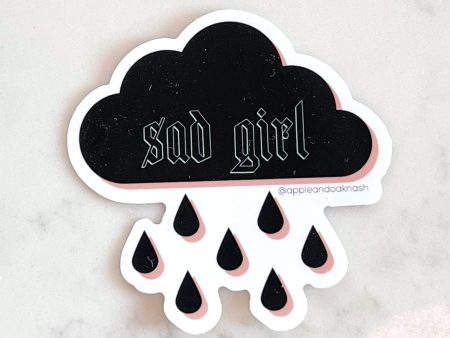 sad girl sticker Online