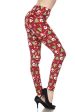 Santa & Frosty - Women s Plus Size Leggings Fashion