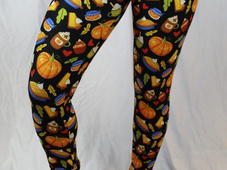 Pumpkin Spice & Everything Nice - Women s Leggings Online now