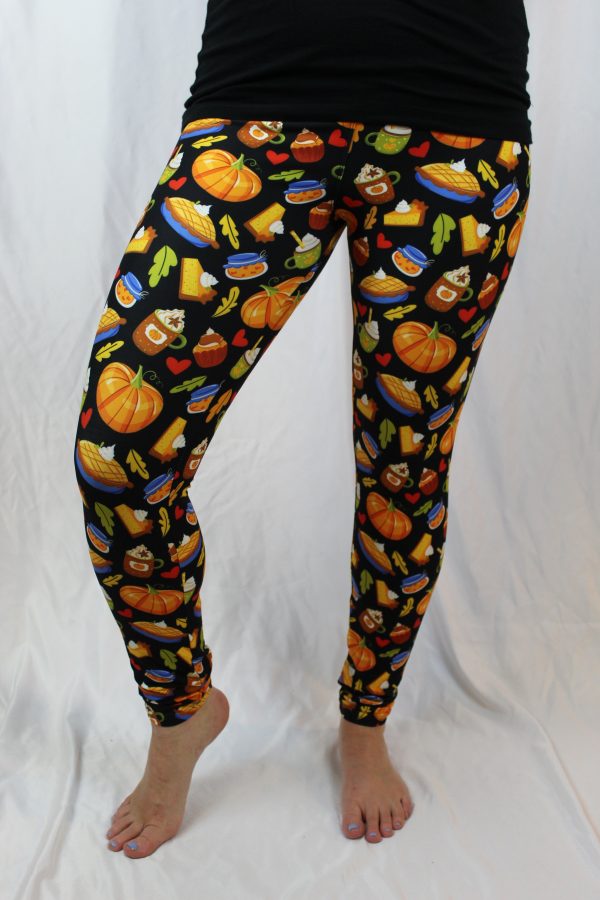 Pumpkin Spice & Everything Nice - Women s Leggings Online now