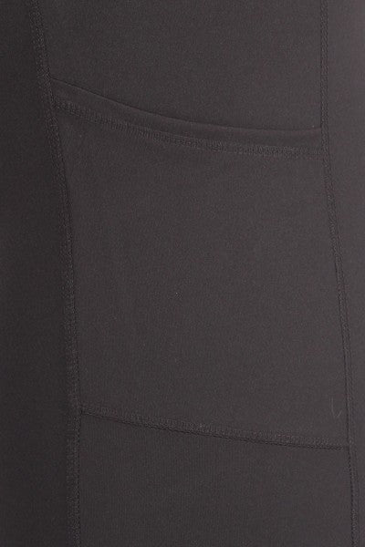 Athletic Shorts with Pockets in Black - Women s Plus Size Online Sale