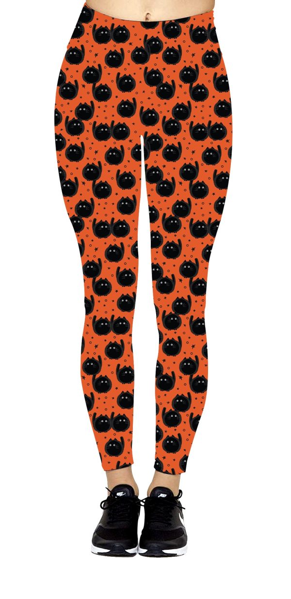 Scaredy Cat - Women s Leggings Fashion