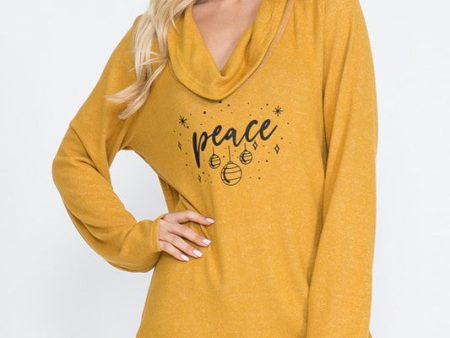 The Mary - Women s Top in Mustard Hot on Sale