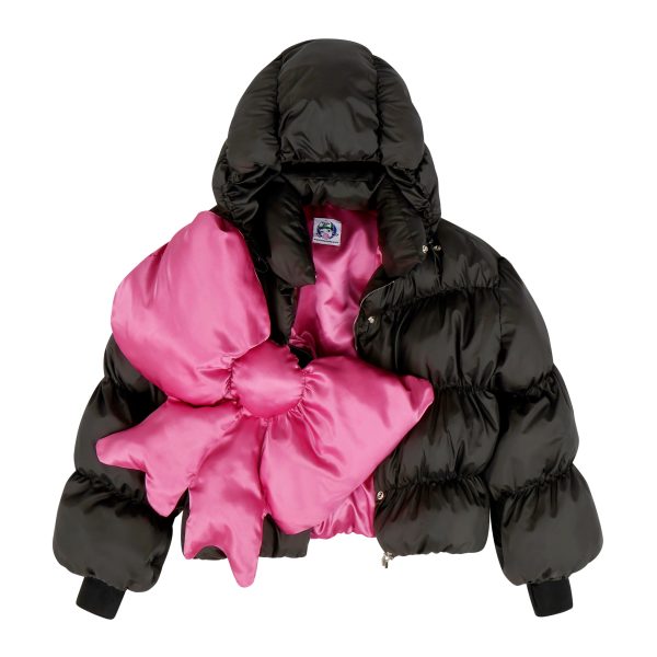 Bow Tie Puffer Coat For Sale