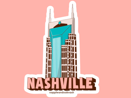 nashville batman building sticker on Sale