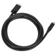 USB-C (Male) to USB-C (Male) 1.8M 6ft (10Gbps) Screw-In Cable Online