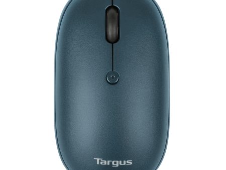 Compact Multi-Device Dual Mode Antimicrobial Wireless Mouse (Blue) For Discount