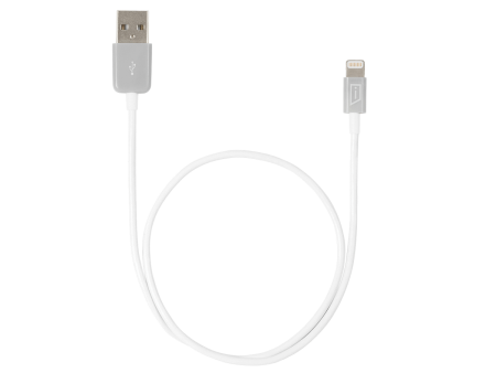 iStore Lightning Charge 1.8ft (0.5m) Cable (White) on Sale