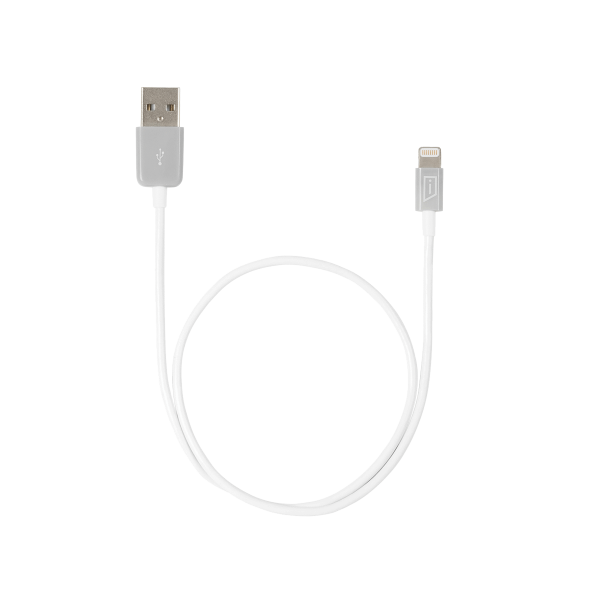 iStore Lightning Charge 1.8ft (0.5m) Cable (White) on Sale