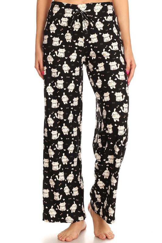 Just Kitten Around - Women s Pajama Lounge Pant Supply