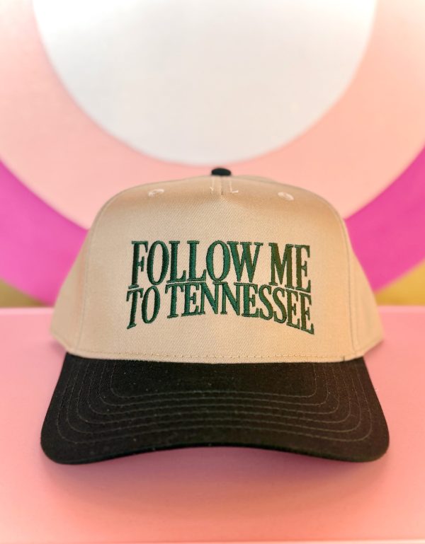 follow me to tennessee trucker hat on Sale