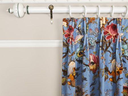 ARTEMIS Velvet Curtain - Azure Online now