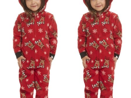 Rudolph Reindeer Pajama - Kids Unisex Online Sale