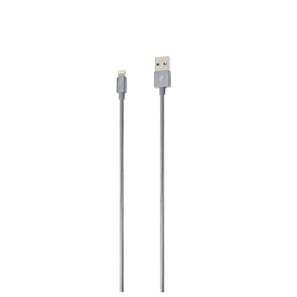 iStore Lightning Charge 4ft (1.2m) Braided Cable (Space Gray)* For Cheap